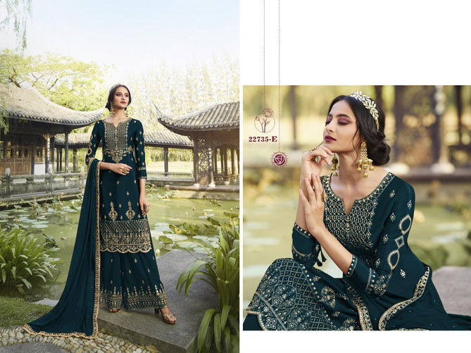 Nargis Latest Designer Piece Salwar Suit Collection For Wedding And Functions With Embroidery Work And Heavy Embroidery Work 4 Side Lace Dupatta