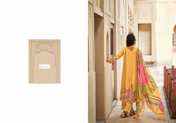 Sehar By Kesar Karachi Pure Viscose Printed Dress Material Catalog 