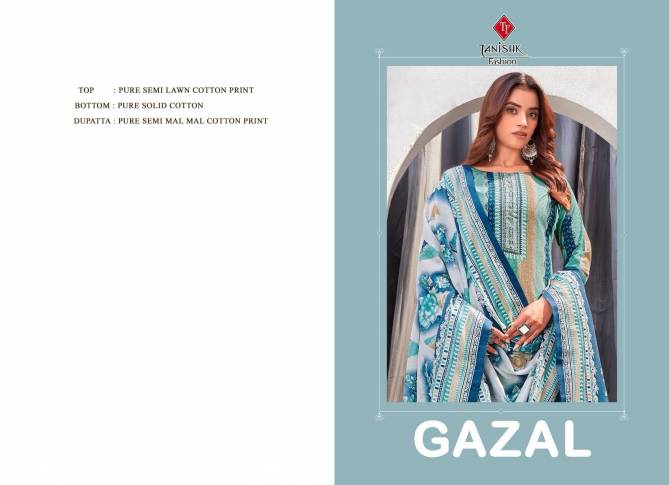 Gazal By Tanishk Lawn Cotton Dress Material Wholesale Market In Surat
