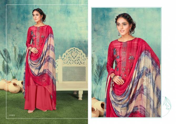 Anita Kesariya Kaashvi Latest Fancy Casual Wear Style Printed Cambric Cotton Designer Summer Dress Material Collection
