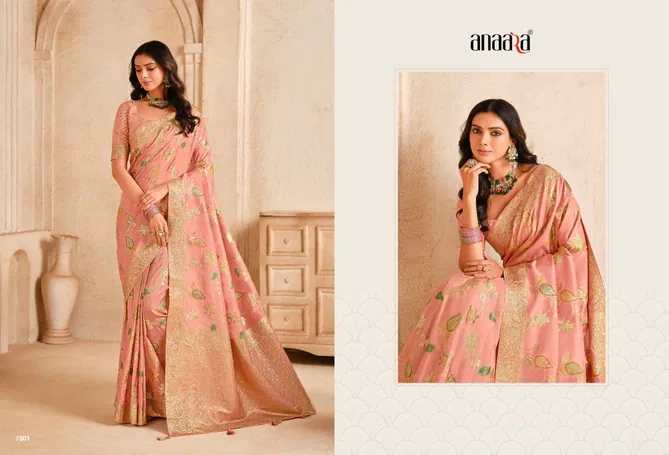 Anaara 7500 By Tathastu Silk Designer Saree Wholesale Shop In Surat