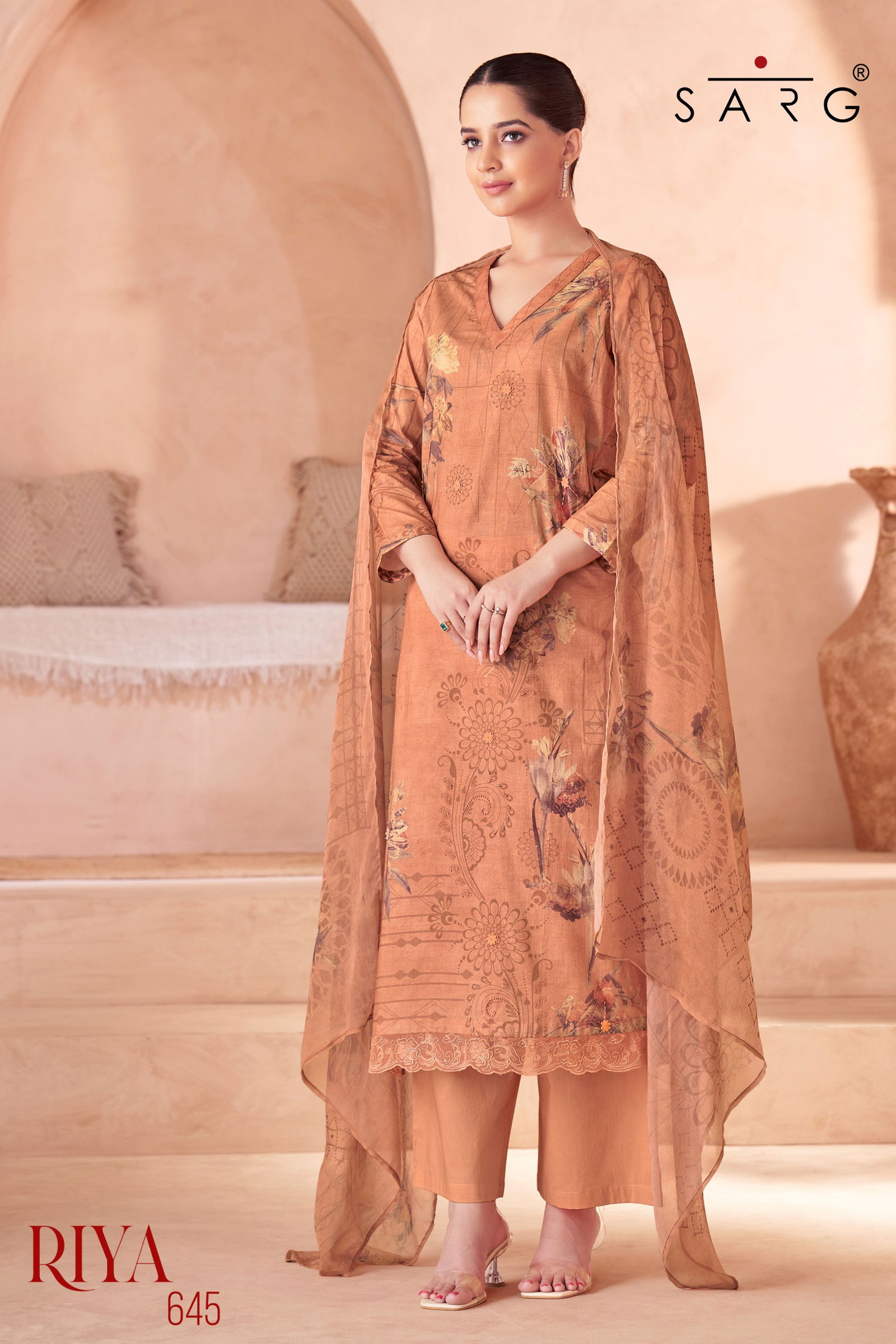 Riya By Sarg Lawn Cotton Digital Printed Dress Material Orders In India