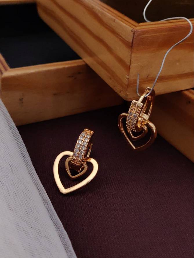 Micro Rose Gold Daily Wear Earrings manufacturers