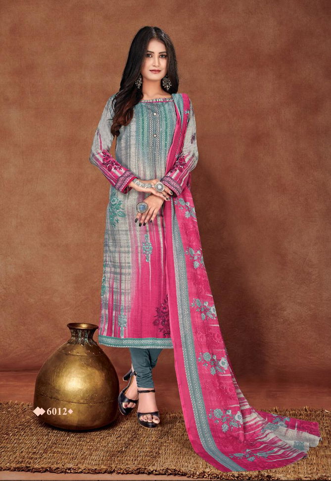 Gori Pakiza Vol 6 Latest Heavy Cotton Printed Casual Wear Dress Material Collection 