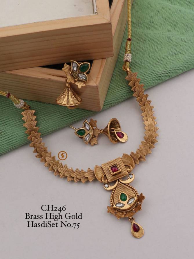CH 2 Brass High Gold Wholesale Hasadi Set In India