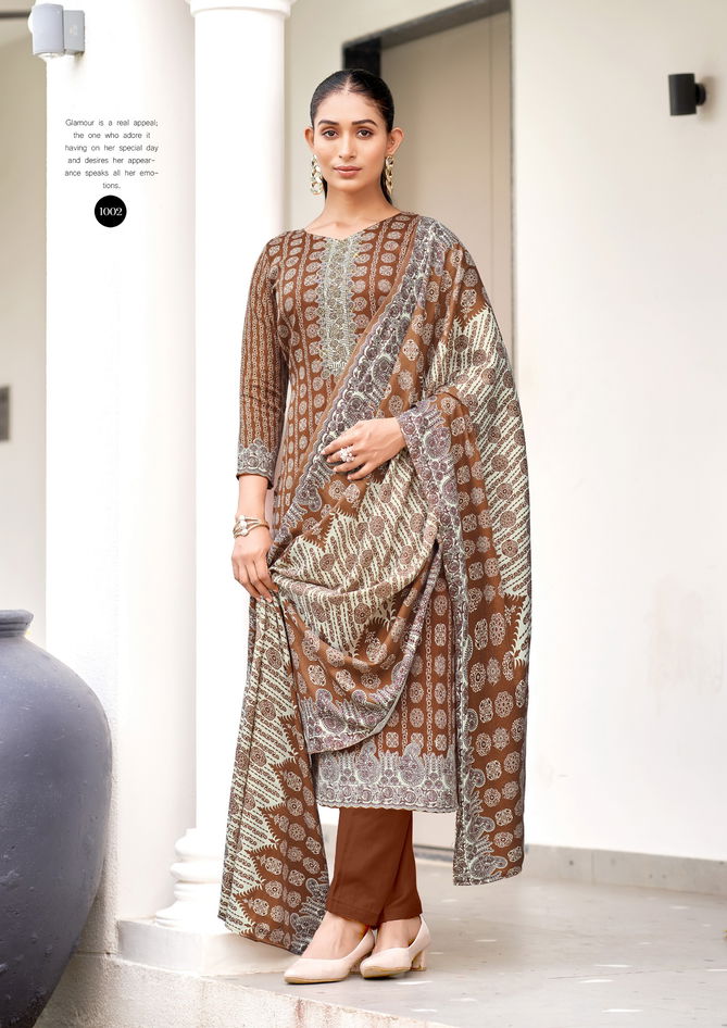 Rangat By Roli Moli Pashmina Printed Dress Material Surat Wholesale Market