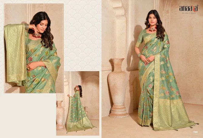 Anaara 7500 By Tathastu Silk Designer Saree Wholesale Shop In Surat