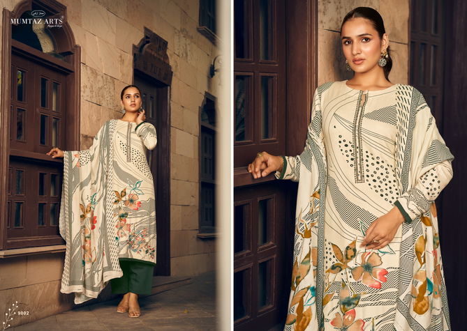 Tannah By Mumtaz Viscose Pashmina Printed Dress Material Wholesale In India