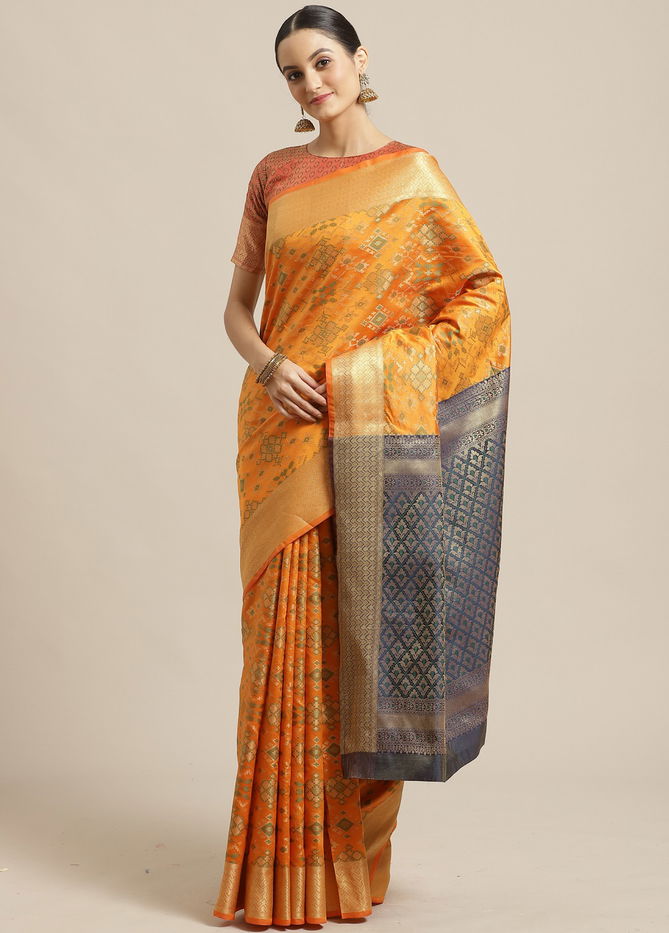 Latest Designer Party Wear Festive Wear Silk Saree Collection 