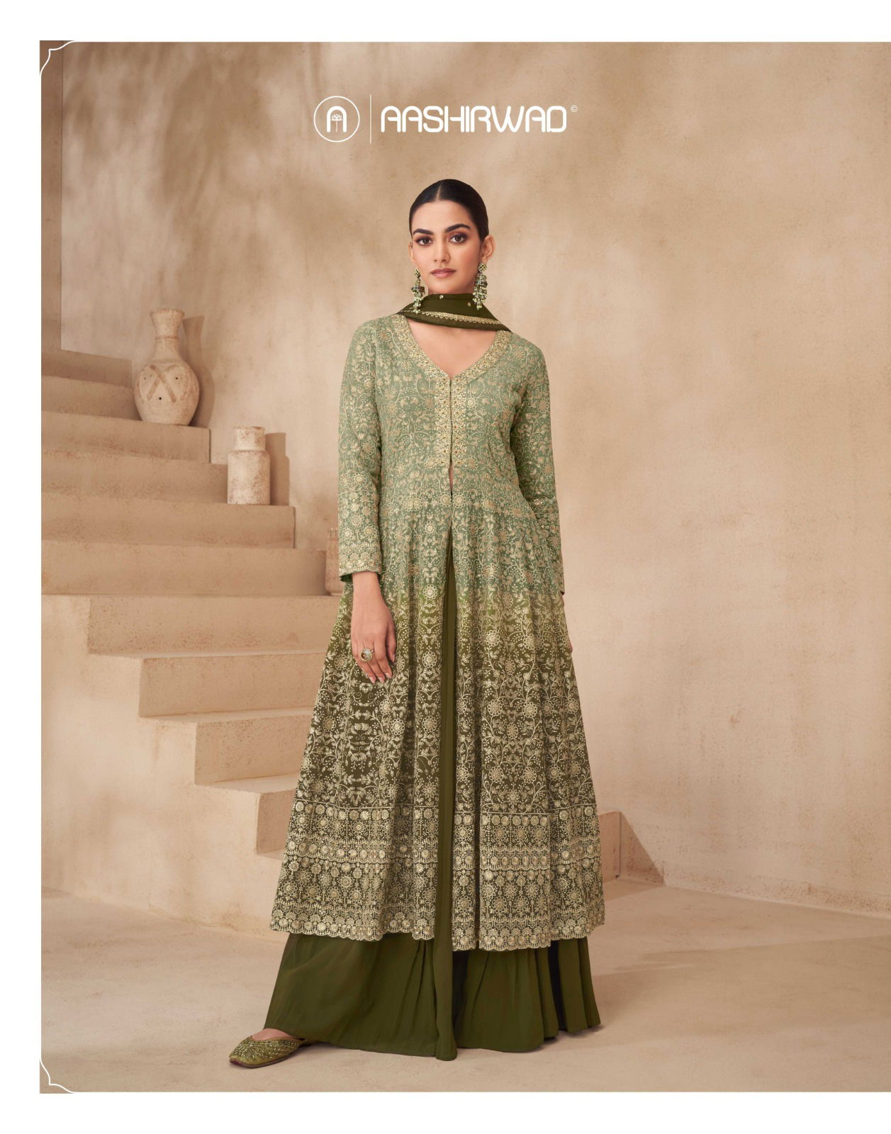 Gulnaaz By Aashirwad Georgette Designer Readymade Suits Orders In India