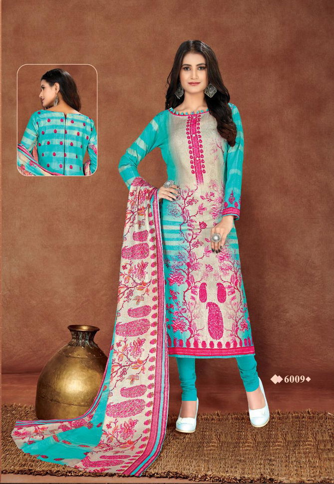 Gori Pakiza Vol 6 Latest Heavy Cotton Printed Casual Wear Dress Material Collection 