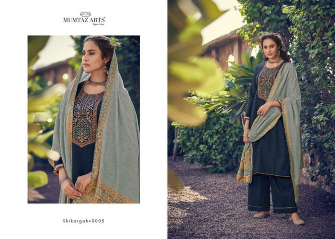 Mumtaz Art Shikargah 3005 Satin Digital Print Salwar Kameez Catalog