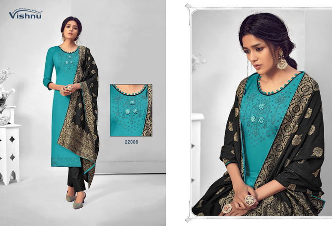 VISHNU NAJNI VOL-2 latest fancy Festive Wear Modal silk With Swarovski Work Heavy Salwar Suit Collection