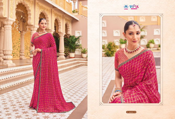 Jeevan Sathi Vol 2 By Vipul Georgette Daily Wear Sarees Orders In India