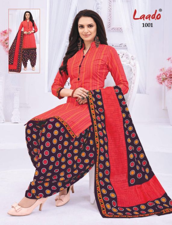 Laado Priti Patiyala 10 Casual Daily Wear Cotton Printed Dress Material Collection