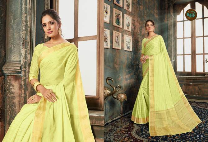 Rati Rudramani Latest Fancy Designer Stylish Festive Wear Fancy Silk Saree Collection
