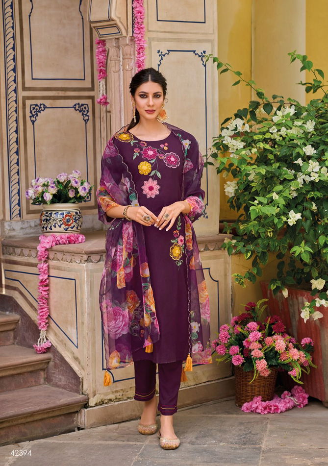 Shehnaaz By Kailee Viscose Silk Readymade Suits Catalog