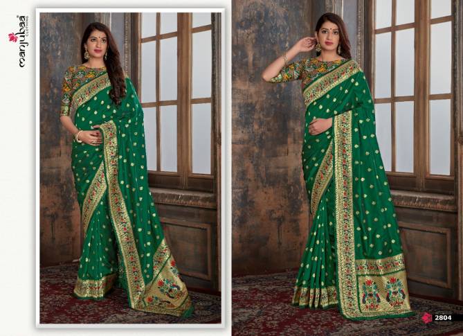Manjubaa Mahalaxmi Latest Fancy Silk Festive Wear Heavy Pure Banarasi Sarees Collection
