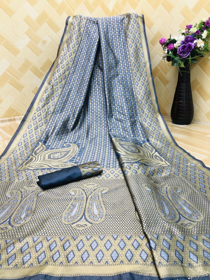 Niharika Silk 41 Latest Designer Wedding Wear Pure Banarasi jacquard Printed Saree Collection
