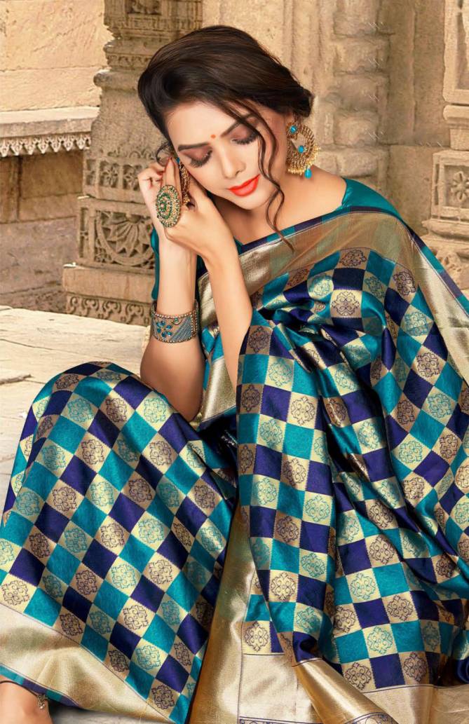 Sangam Unnati Fancy Casual Wear Silk Latest Design Sarees Collection