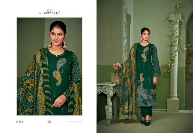 Anamika By Mumtaz Jam Silk Printed Dress Material Wholesale Price In Surat