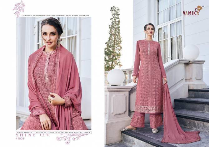 Vamika Simona Vol 2 Latest Designer Plazzo Salwar Suit Collection With Heavy Embroidery Work 