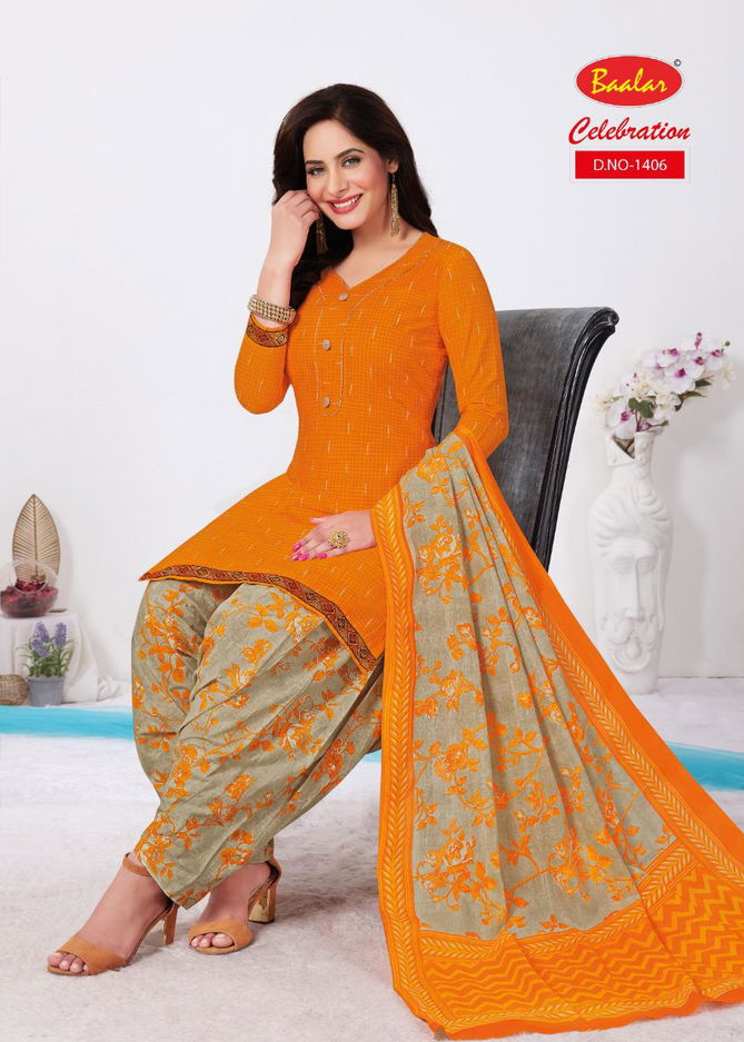 Baalar Celebration Patiyala Special 14 Cotton Printed Ready Made Collection
