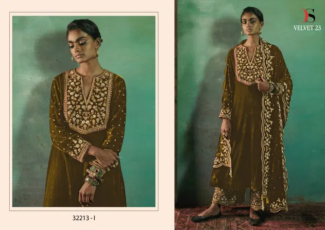 Series 32213 Velvet 23 By Deepsy Suits Velvet Designer Pakistani Salwar Suits Suppliers In India