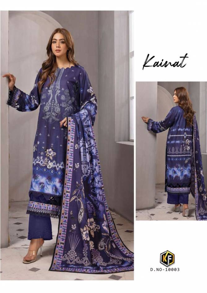 Kainat Vol 10 By Keval Fab Ladies Karachi Cotton Dress Material Wholesale Market in Surat