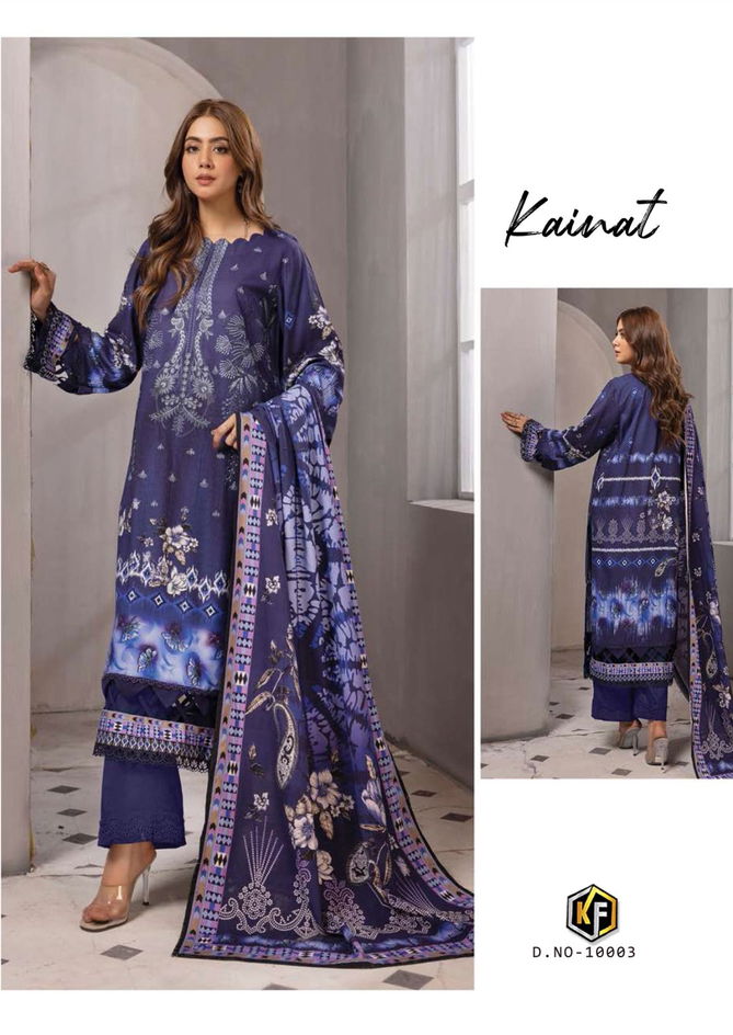 Kainat Vol 10 By Keval Fab Ladies Karachi Cotton Dress Material Wholesale Market in Surat