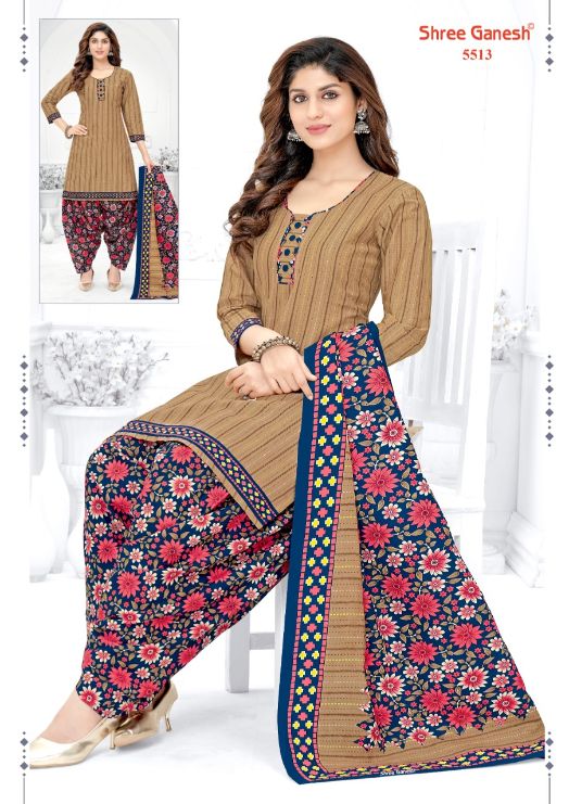 Shree Ganesh Panchi 6 Regular Wear Cotton Printed Dress Material Collection