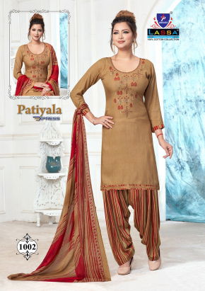 Arihant Lassa Patiyala Express Cotton Printed Dress Material Collection
