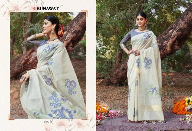 Konark Cotton By Bunawat Heavy Cotton Printed Saree Wholesale Clothing Distributors In india