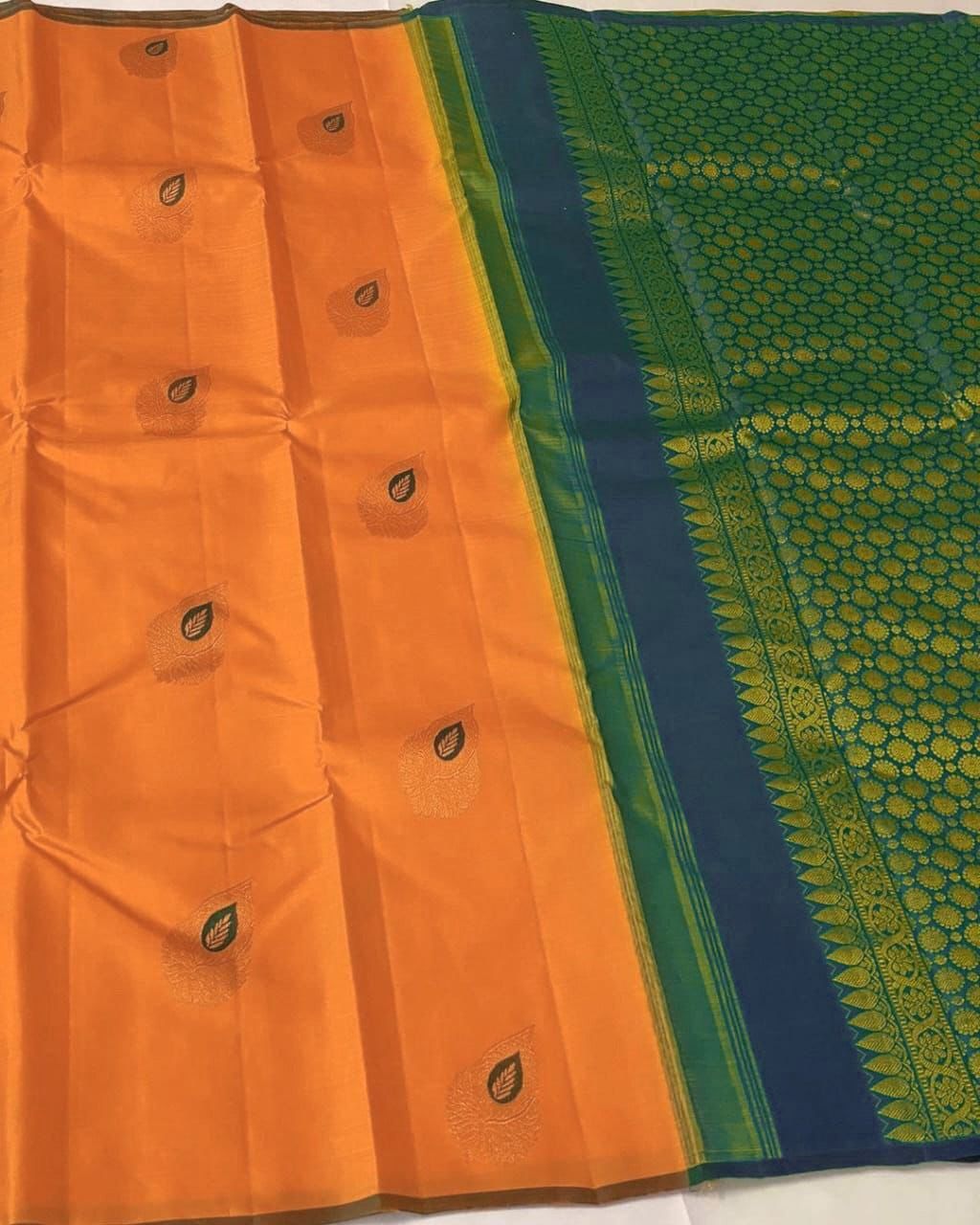 AAB Morpich Soft Lichi Silk Non Catalog Sarees