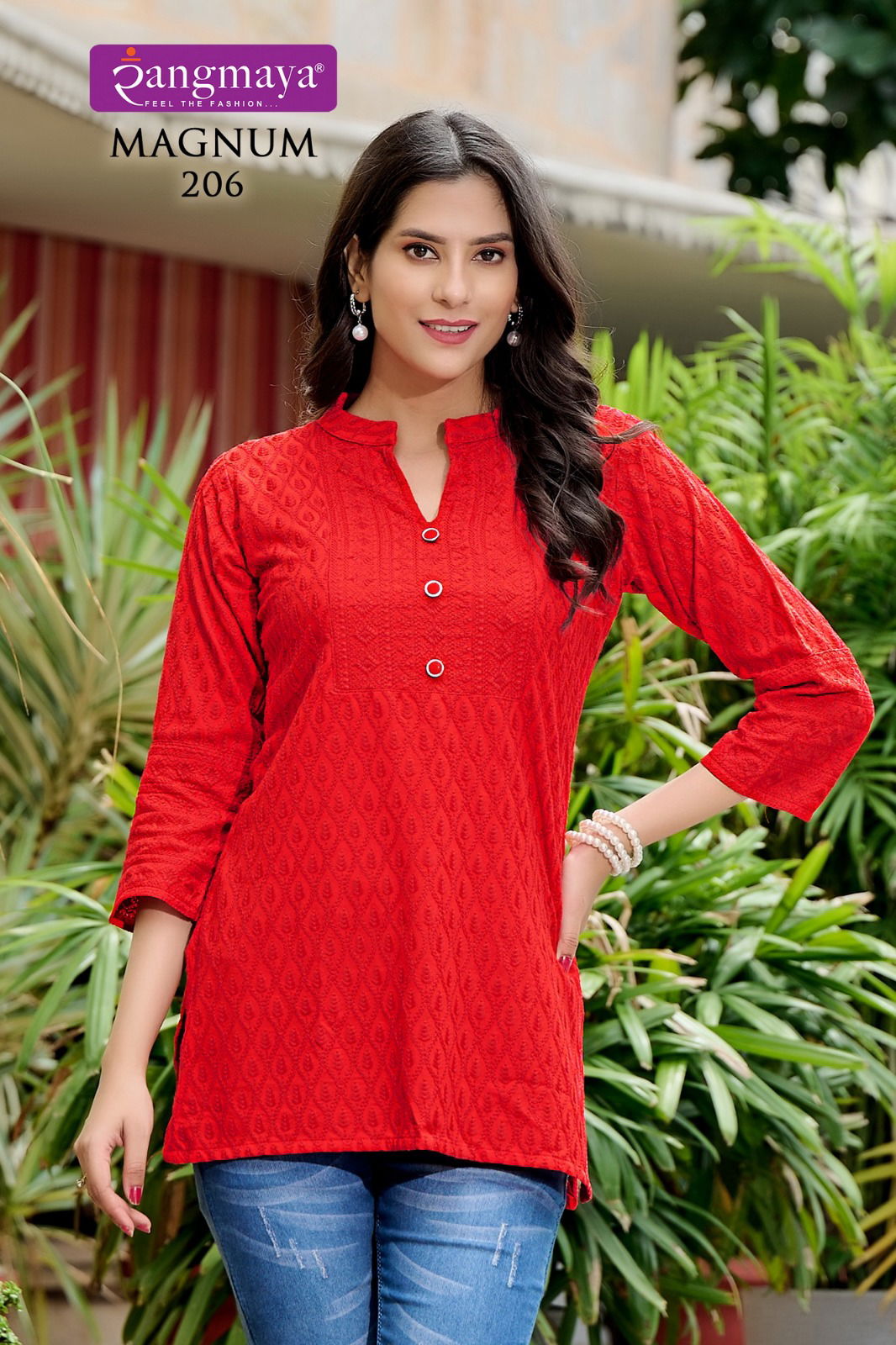 Magnum 2 By Rangmaya Tunic Ladies Top Suppliers In India