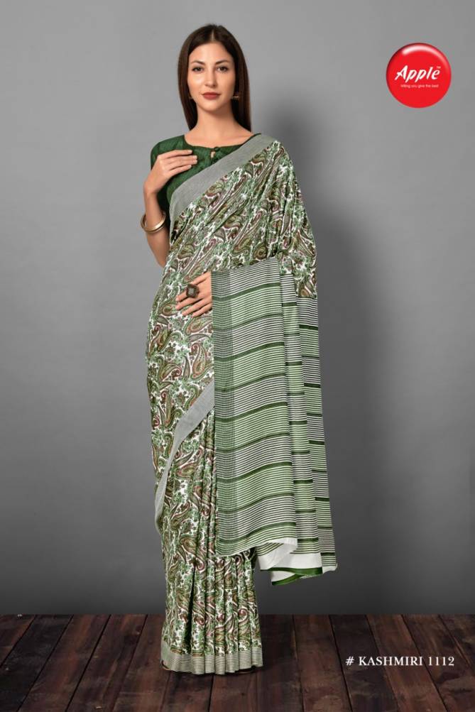 APPLE KASHMIRI VOL-11 Latest Collection Of Regular Wear Fancy Pashmina Silk saree