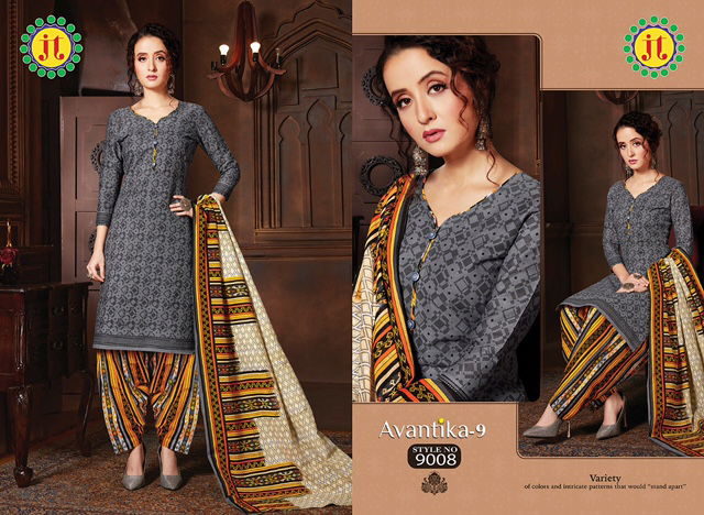 Jt Avantika 9 Casual Printed Regular Wear Pure Cotton Collection