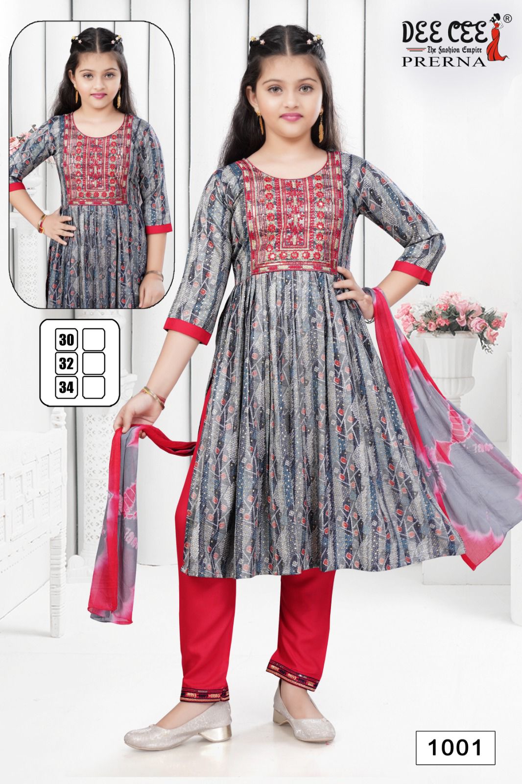 Prerna By Deecee Kids Girl Wear Kurti With Bottom Dupatta Orders In India