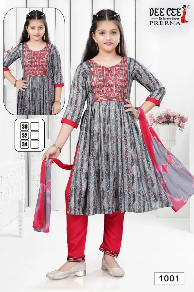 Prerna By Deecee Kids Girl Wear Kurti With Bottom Dupatta Orders In India