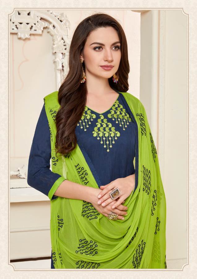 Relish - 16 Exclusive Collection Of Casual Wear Dress Material 