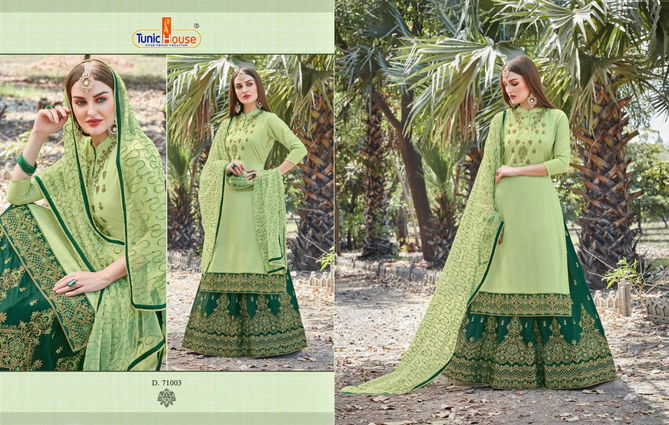 Tunic House Exclusive  Heavy Designer Wedding Wear Sharara Suit Collection 