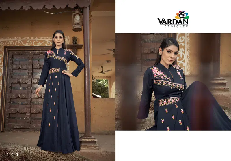 Sara Vol 2 By Vardan Maslin Embroidery Gown Wholesale Online