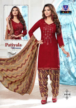 Arihant Lassa Patiyala Express Cotton Printed Dress Material Collection
