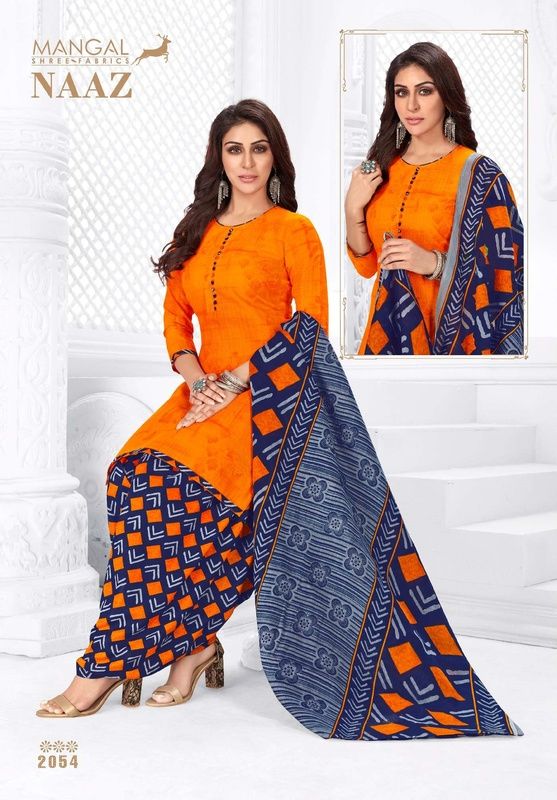 Mangal Shree Naaz 2 Fancy Regular Wear Cotton Printed Dress Material Collection