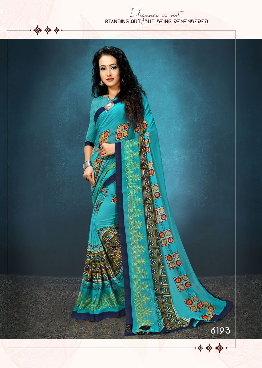 Haytee Colors 46 Designer Printed Daily Wear Saree 