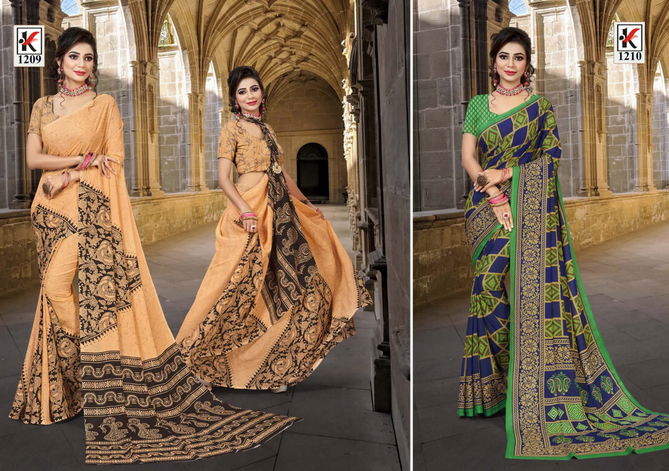 Halla Bol 102 Rennial Casual Daily Wear Renial Printed Saree Collection
