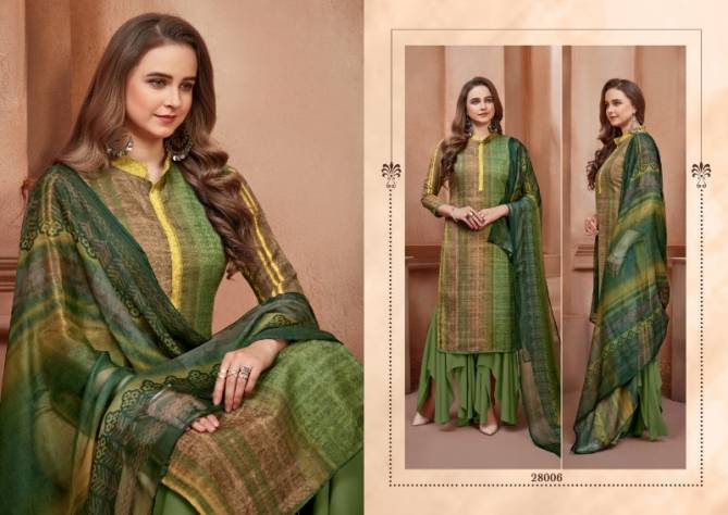 SKT Rehmat Latest Exclusive Collection Of Pure Pashmina Printed Dress Material 