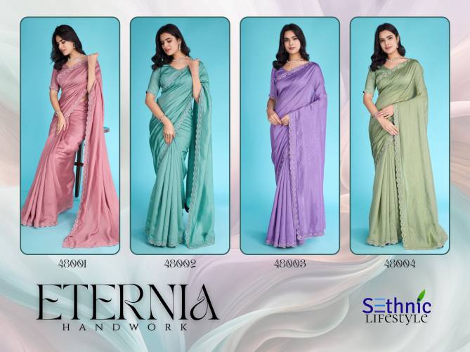 Eternia By Sethnic Khadi Shimmer Saree Exporters In India