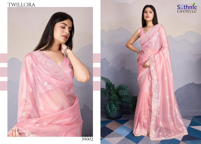 Twillora By Sethnic Fancy Designer Saree Wholesale Online