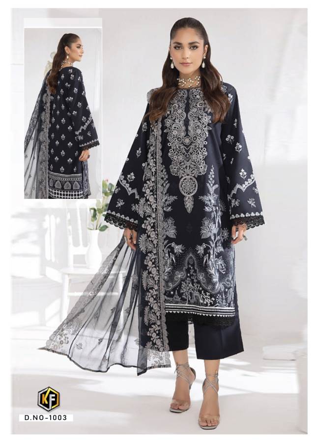 Roha Black And White Vol 1 By Keval Karachi Cotton Pakistani Readymade Suits Wholesale Online